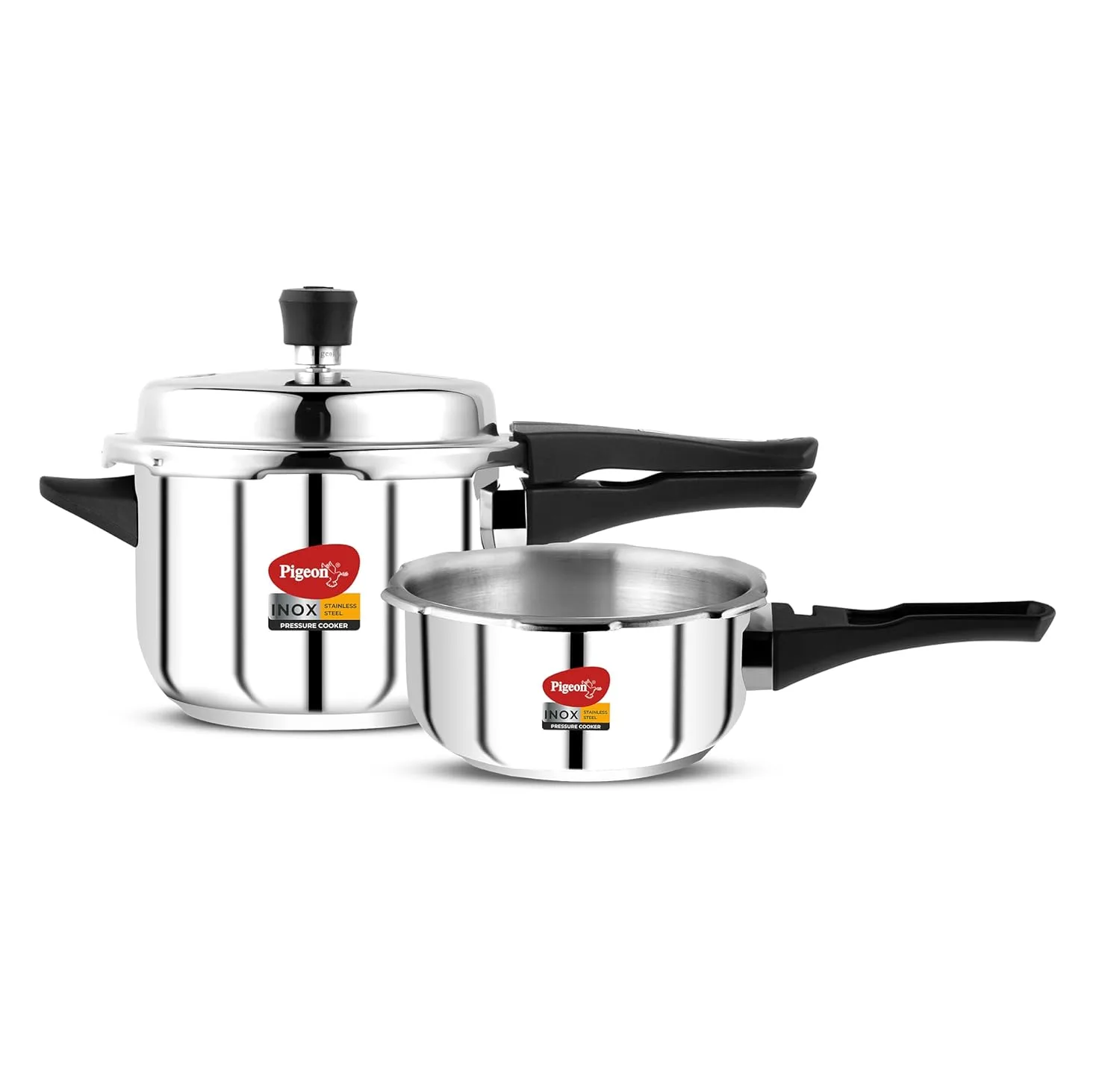 Pigeon Pressure Cooker Combo 2L & 3L at ₹1,249