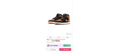 Nike Air Jordan 1 Mid SE Men Mid-Top Shoes at ₹7,377