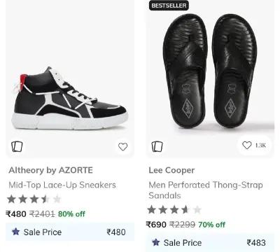Upto 86% Off On Branded Women’s Footwear (Inc 5.,Buda Jeans Co, Etc)