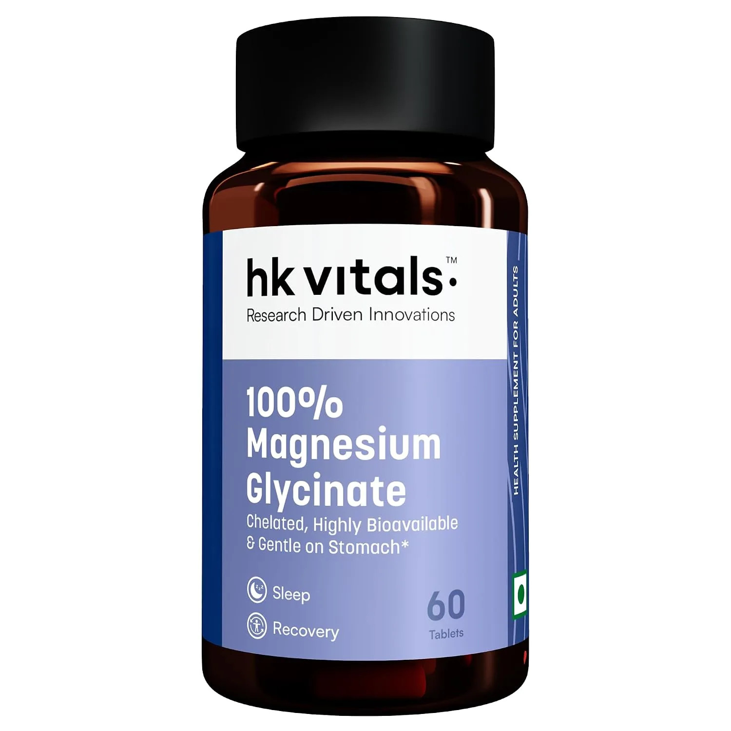 HK Vitals 100% Magnesium Glycinate 1880mg (60 Tablets) at ₹399