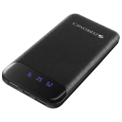 Zebronics Power Bank, 10000 mAh at ₹649