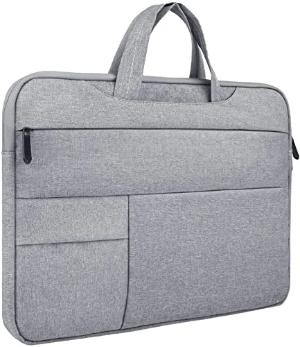 Dynotrek kidlee 13.3 inch Laptop Sleeve/Case/Cover/Pouch Briefcase Hand Bag with Hidden Handle Dust-proof Waterproof for Men Women -Denim Gr at ₹199