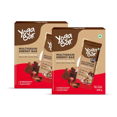 Yogabar Multigrain Energy Bars, 20 Bars at ₹269