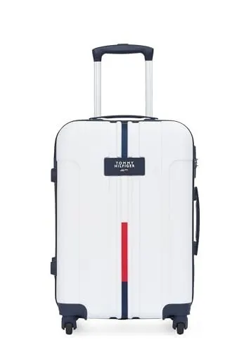 Tommy Hilfiger Wyoming Check-in Luggage | 55cm Small Trolley Bag |Durable Polycarbonate Hardshell Suitcase with TSA Lock|360° Spinner Wheel  at ₹3,210