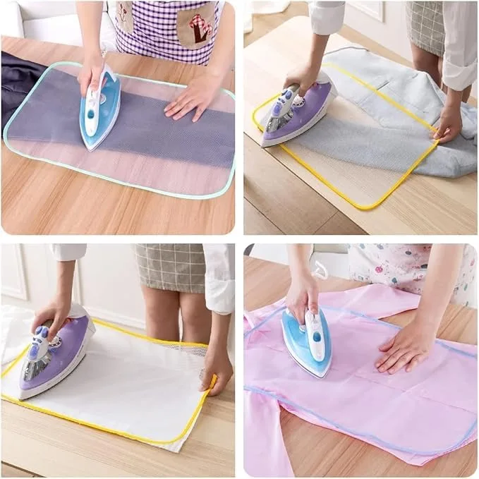 S S Mart Pre-Pleating Kit with 6 Items | Ironing Mat 1, 4-inch Clips 6 pcs, Inch Tape, 5 Saree Packing Cover (14 X 18 inches) at ₹257