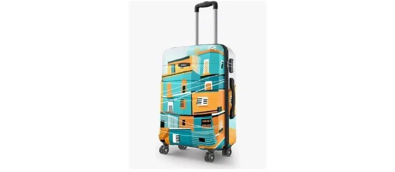 Safari Oasis Neo Polycarbonate Trolley Bag Medium Size at ₹2,199
