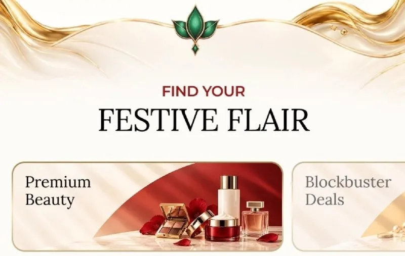 AMAZON GIF FESTIVE BEAUTY SALE
