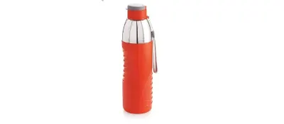 Cello Plastic Puro Gliss Insulated Water Bottle,900 ML,Orange at ₹121
