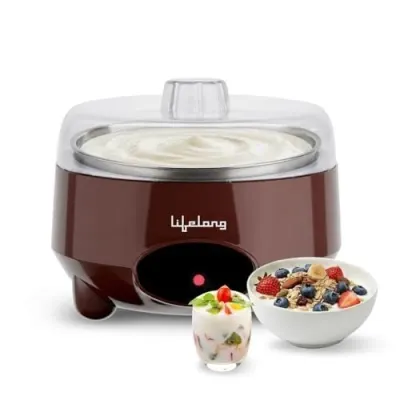 Lifelong Automatic Yogurt & Curd Maker Machine for Home | Auto Temperature Regulation | Electric Probiotic Yogurt Maker for Kitchen (1 L) |  at ₹499