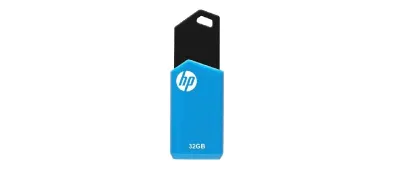 HP v150w 32GB USB 2.0 flash Drive (Blue) at ₹639