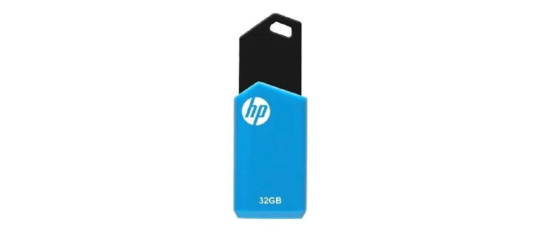 HP v150w 32GB USB 2.0 flash Drive (Blue) at ₹639