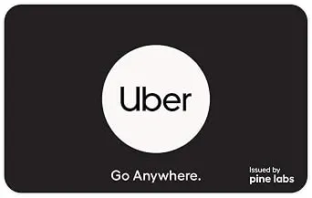 Uber E-Gift Card at ₹100