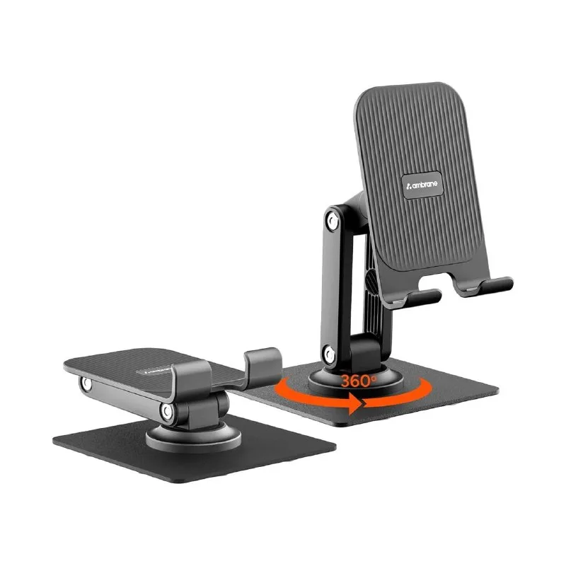 Ambrane 360° Rotation, Foldable Design Mobile Stand at ₹249