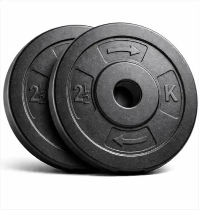 Artino P.V.C Weight Plates, Filled with Concrete, Standard Weights Plates, Set for Weight Lifting, Home Gym Fitness Workout (Online Series)  at ₹158