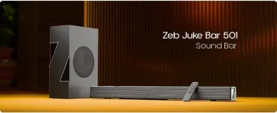 Zebronics 200W Soundbar at ₹4,500