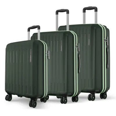Safari Set of 3 (Cabin + Medium + Large) Trolley Bag at ₹3,749