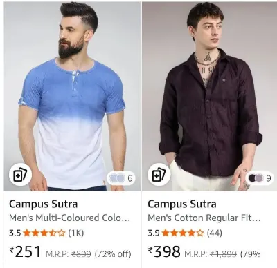Upto 80% Off On Campus Sutra Clothing