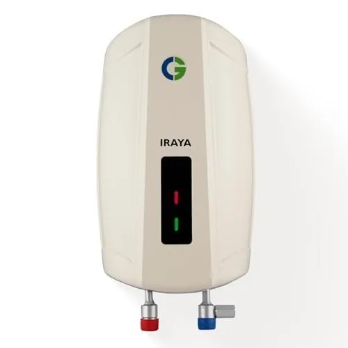 CG-IWHIRAYA03LX Iraya 5.9L | Instant Water Heater (Geyser) | SS 304 Grade Tank | Power-Packed Fast Heating | Rust-Proof Body | 100% Copper E at ₹3,989