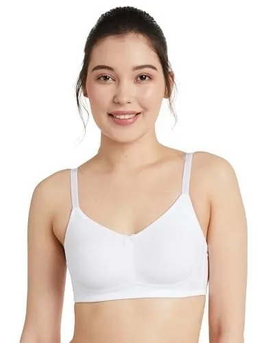 Symbol Women's Cotton Stretch Non Padded Wire Free Full Coverage Lift Up Bra at ₹149
