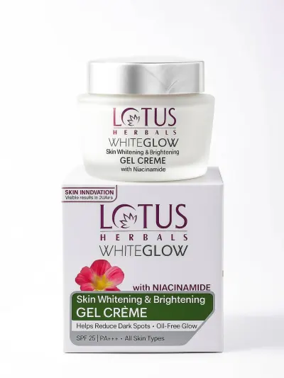 Lotus Herbals Face Whitening Brightening Gel Cream at ₹199