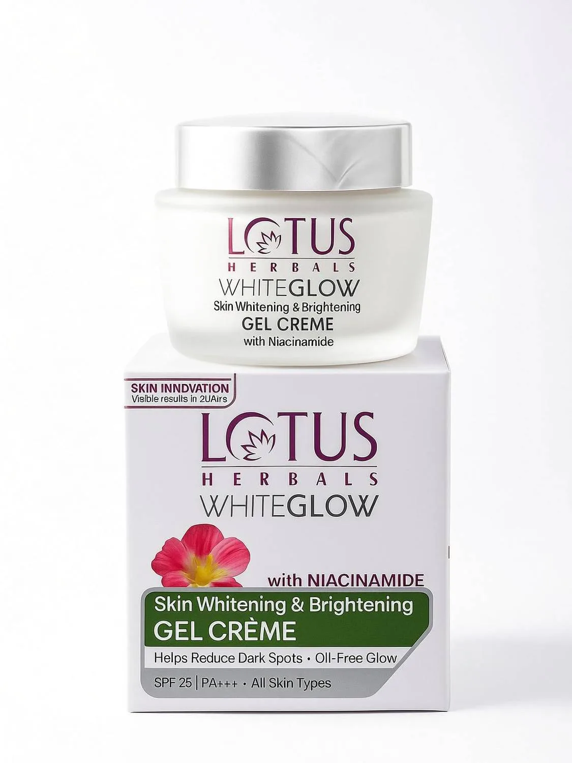 Lotus Herbals Face Whitening Brightening Gel Cream at ₹199
