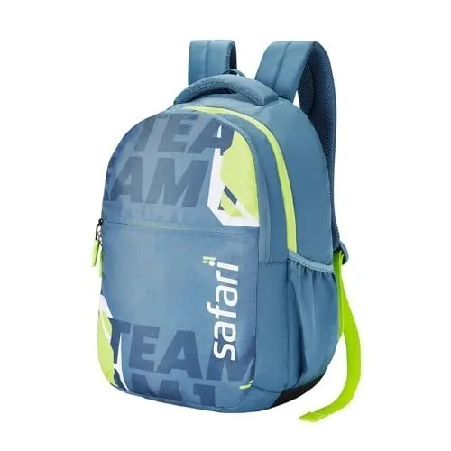 Safari Flip 32L Casual Printed Backpack, 2 Compartments, Bottle Holder, Front Pocket, School Bag for Boys and Girls, College Bag, Office Bag at ₹529