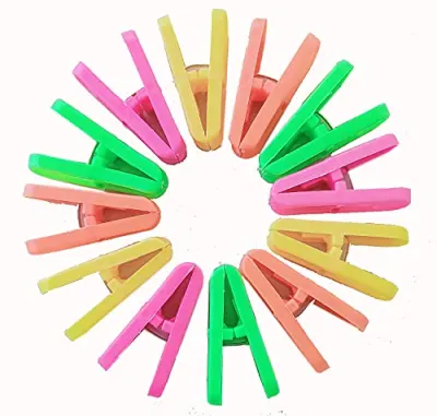 Cloth Clips for Drying Clothes Plastic Clips Big Size Plastic Pegs for Hanging Drying Clothing on Strings Multipupose Heavy Duty,Pegs for Ha at ₹59