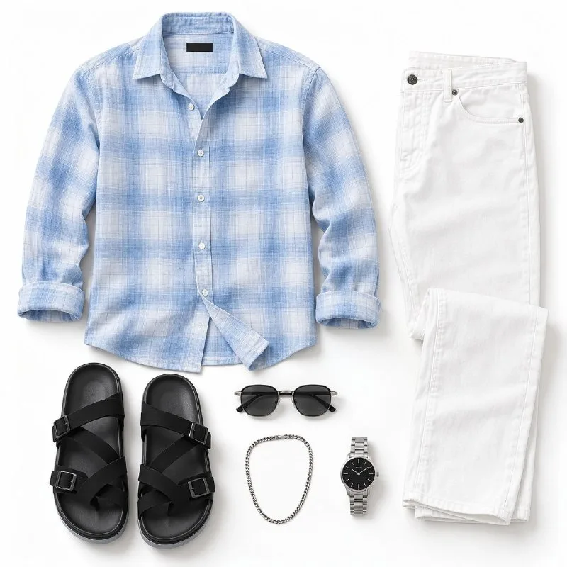 Shirt, Jeans and 1 more