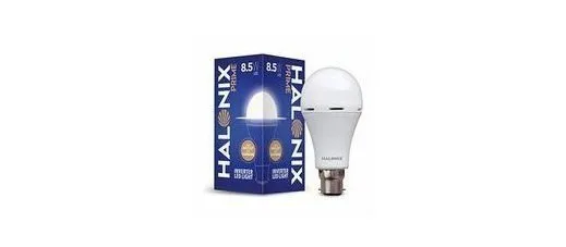 Halonix 8.5 Watt B22 LED White Rechargeable Bulb at ₹139