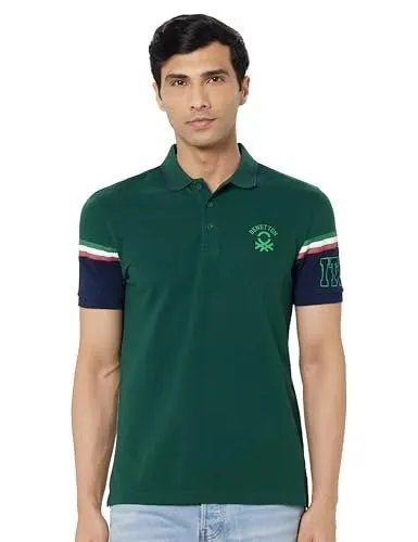 United Colors of Benetton Men Polo Shirt at ₹599