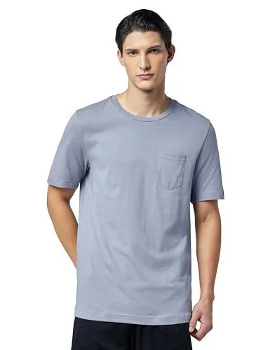 adidas Men's 100% Cotton Regular Fit T-Shirt at ₹219