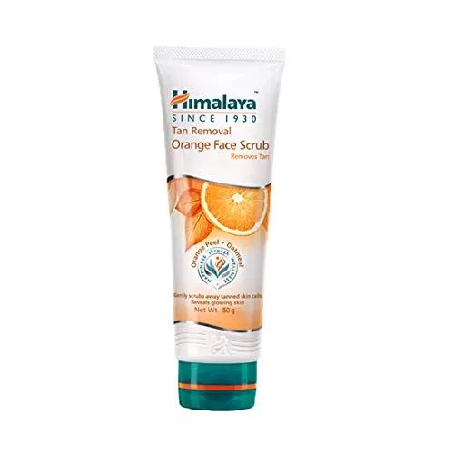 Himalaya Tan Removal Orange Face Scrub, 50g at ₹50