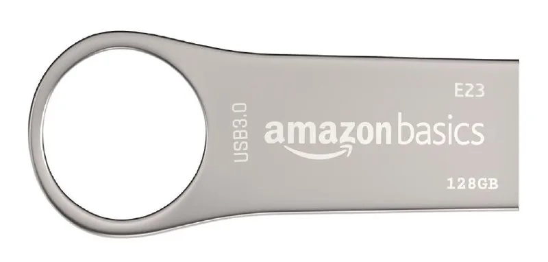 Amazon Basics 128 GB USB 3.0 Pen Drive | Flash Drive | Read Speed Upto 110 MB/s at ₹1,699
