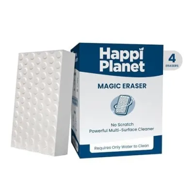 Happi Planet Magic Eraser | Pack of 4 | No Scratch Multi-Sur at ₹209