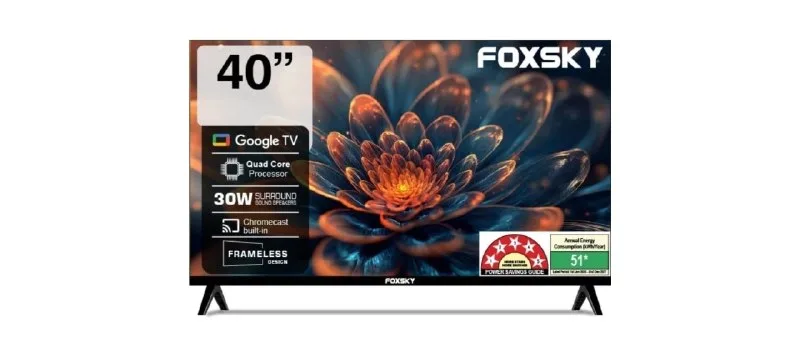 Foxsky (40 inches) Full HD Smart QLED TV at ₹14,060