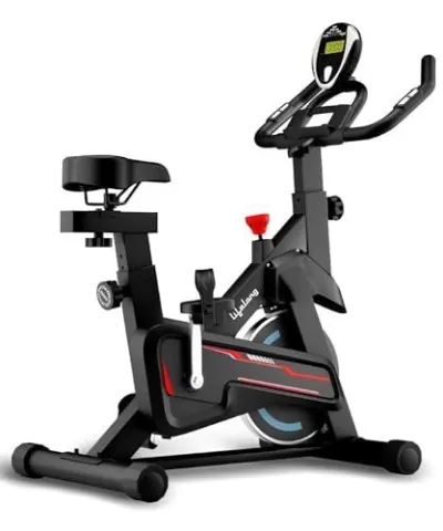 Lifelong Fit Pro Spin Fitness Bike for Home Cardio Workout at ₹6,999