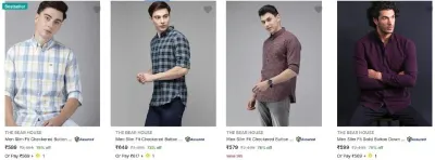 Upto 80% Off On Top Branded Shirts