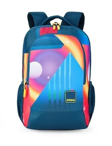 American Tourister Quad 3.0 Style 01 | 33.5L Backpack | Scho at ₹769