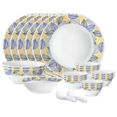 69% Off : Larah by Borosil 27 Pieces Dinner Set at ₹1,009