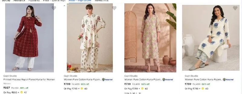 Loot : Upto 85% Off On Womens Clothing