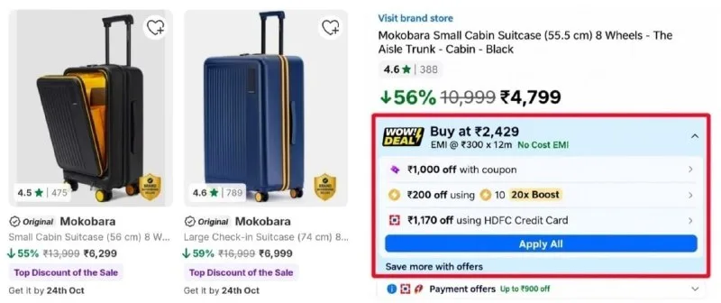 Mokobora Luggage Big Loot