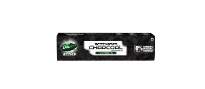 DABUR Herb'L Activated Charcoal Toothpaste-120G at ₹48