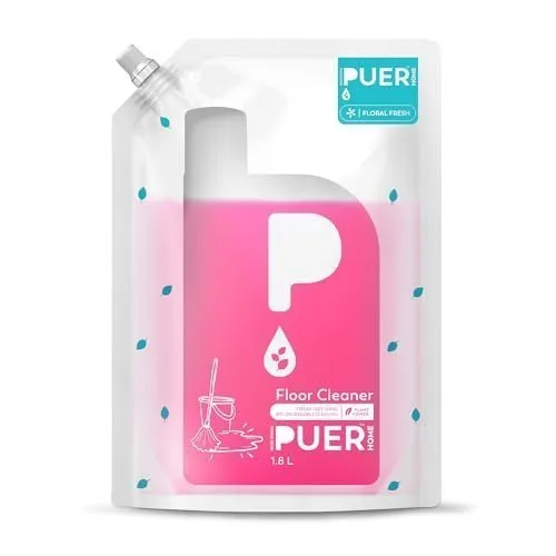 PUER Floor Cleaner | Floral Fresh | Mineral-based | 1800ml R at ₹99