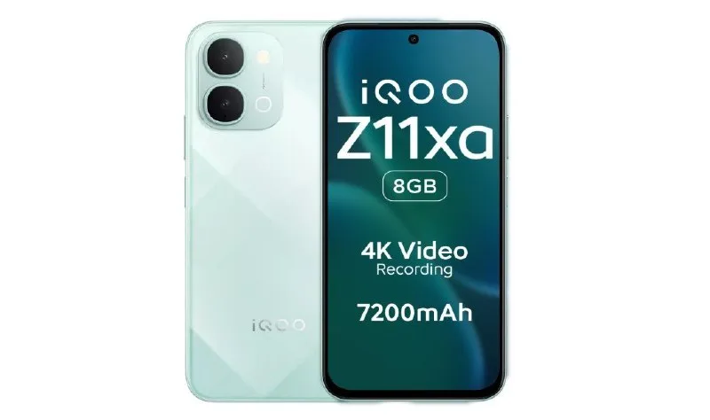 iQOO Z11xa 5G (Prismatic Green, 8GB RAM, 128 GB Storage at ₹24,640