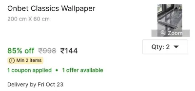 Onbet Classics Wallpaper at ₹144