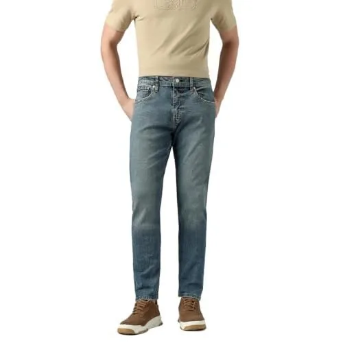 Levi's Men's 512 Mid Indigo Slim Tapered Fit Mid Rise Jeans at ₹799