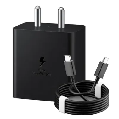 Samsung 45W C-Type Super-Fast Charger Adapter for Samsung Galaxy S25/S25 Plus/S25 Ultra/S24/23/22/21 (Ultra/Plus/FE) A56/Note 20/S10 5G/9/8/ at ₹539