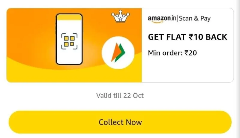 Amazon New Scan & Pay Offer