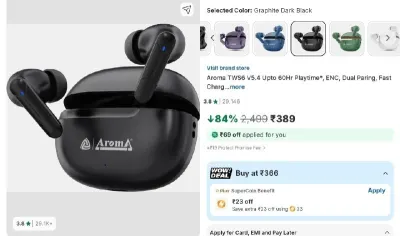 Aroma TWS Earbuds at ₹389