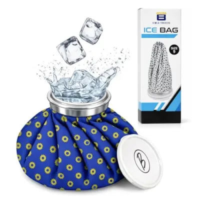 Hot & Cold Ice Bag for Pain Relief (9 Inch) | Reusable Cold at ₹189